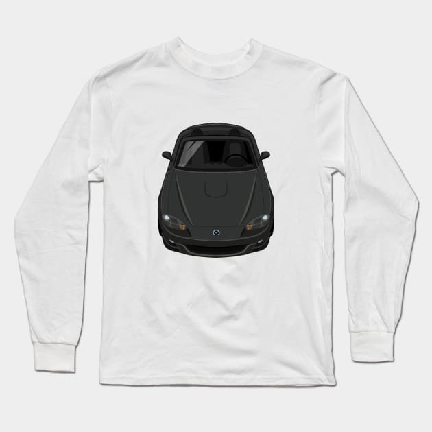 MX-5 NC 3rd gen 2005-2008 - Black Long Sleeve T-Shirt by jdmart